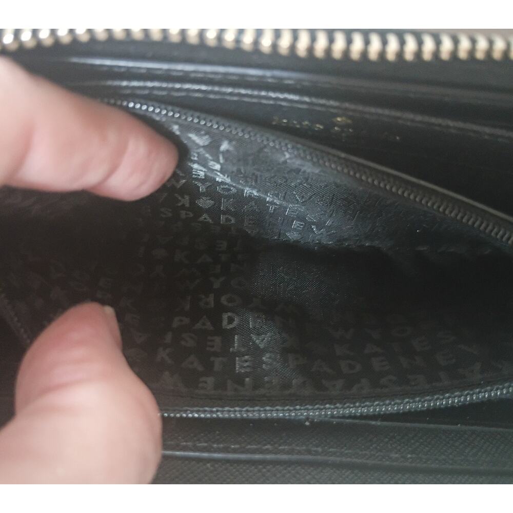 KATE SPADE Laurel Way Neda Hazy Rose Zip-Around Wallet - NWOT - Picture 8 of 8